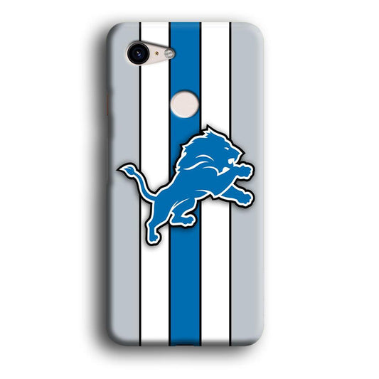 NFL Detroit Lions 001 Google Pixel 3 3D Case-Xtracase