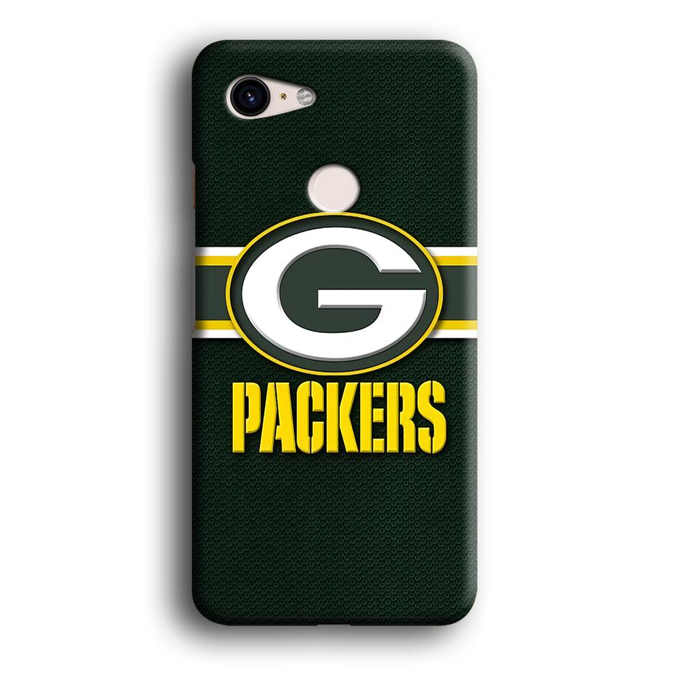 NFL Green Bay Packers 001 Google Pixel 3 XL 3D Case-Xtracase