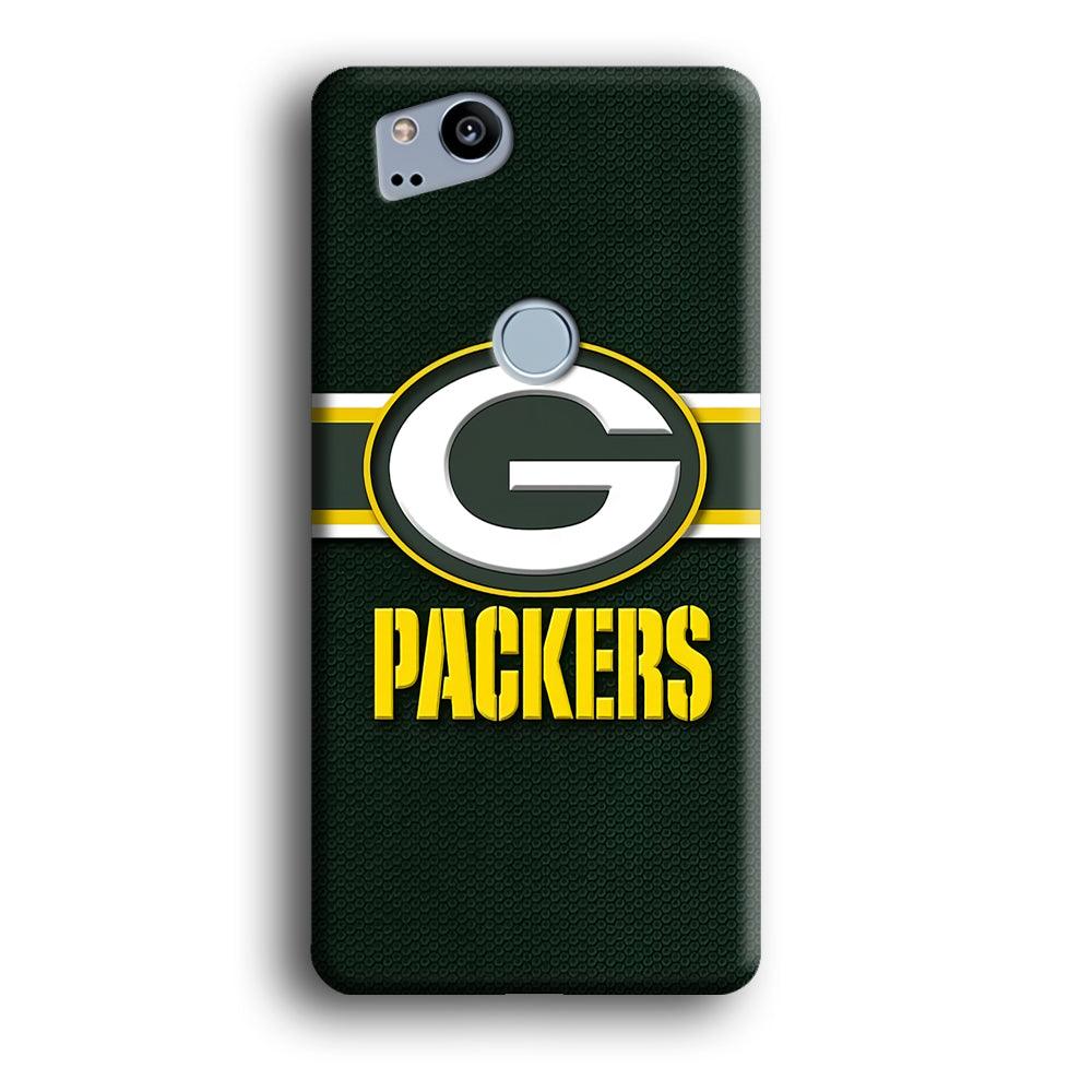 NFL Green Bay Packers 001 Google Pixel 2 3D Case-Xtracase