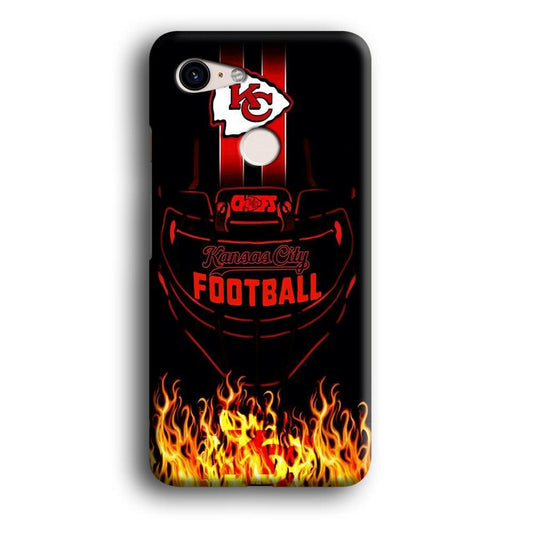 NFL Kansas City Chiefs 001 Google Pixel 3 3D Case-Xtracase