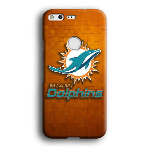 NFL Miami Dolphins 001 Google Pixel XL 3D Case-Xtracase