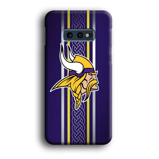 NFL Minnesota Vikings 001 Samsung Galaxy S10E 3D Case