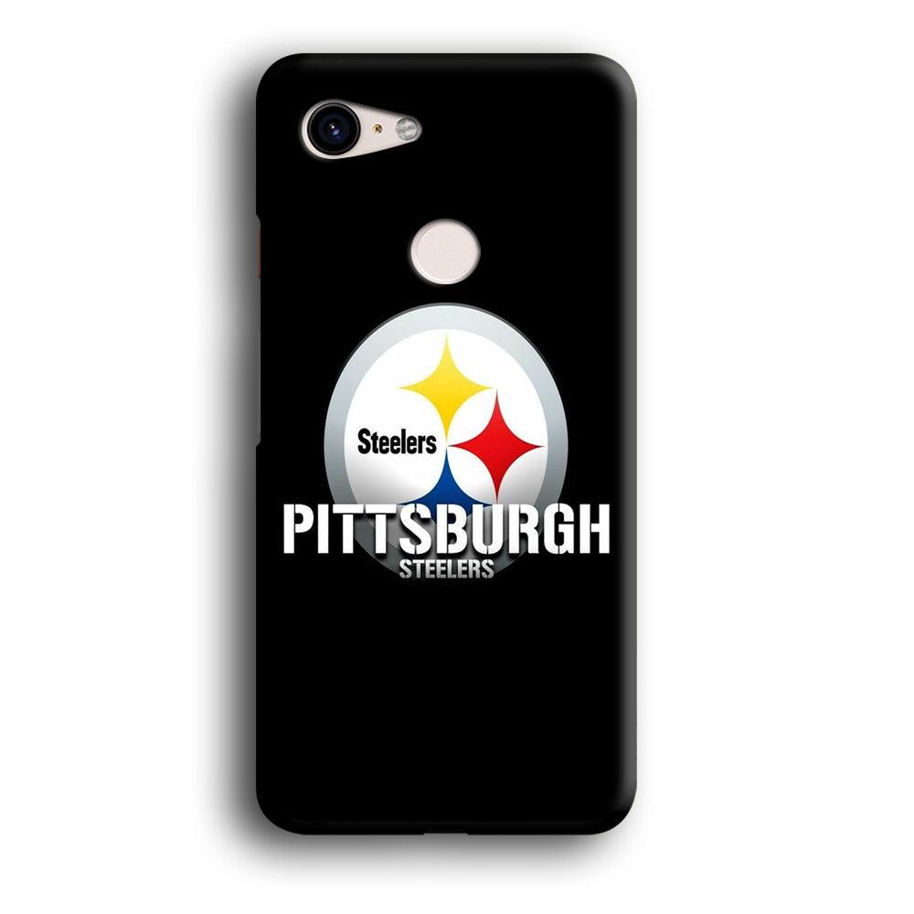 NFL Pittsburgh Steelers 001 Google Pixel 3 3D Case-Xtracase