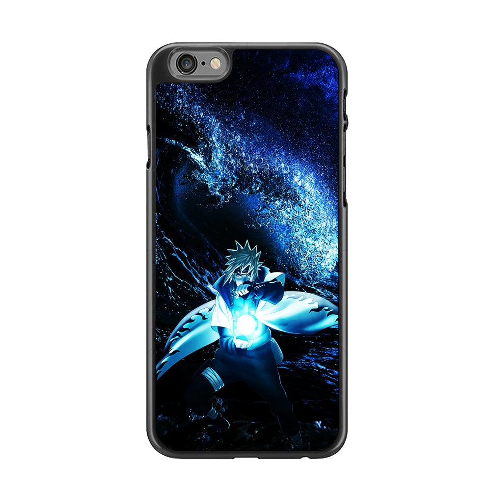 Namikaze Minato Rasengan iPhone 6 | 6s Case-Rubber / Black (2D Case)-Xtracase
