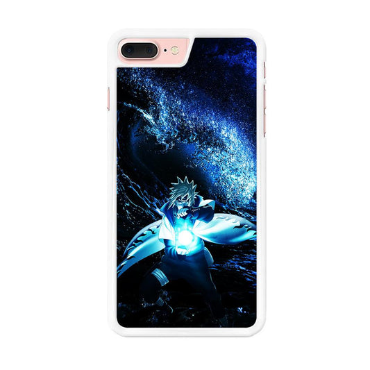 Namikaze Minato Rasengan iPhone 8 Plus Case-Rubber / White (2D Case)-Xtracase