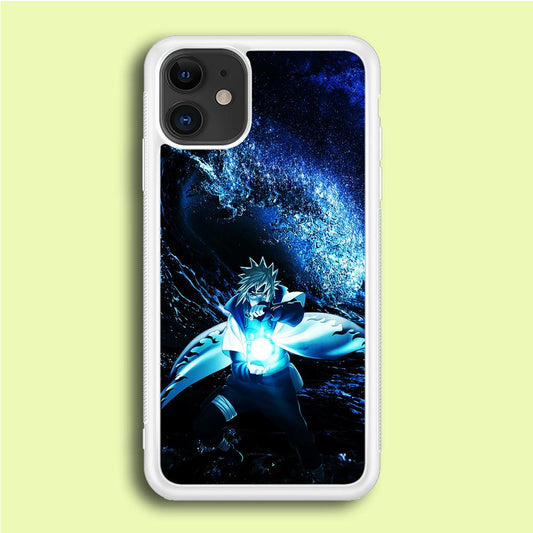 Namikaze Minato Rasengan iPhone 12 Mini Case-Rubber / White (2D Case)-Xtracase