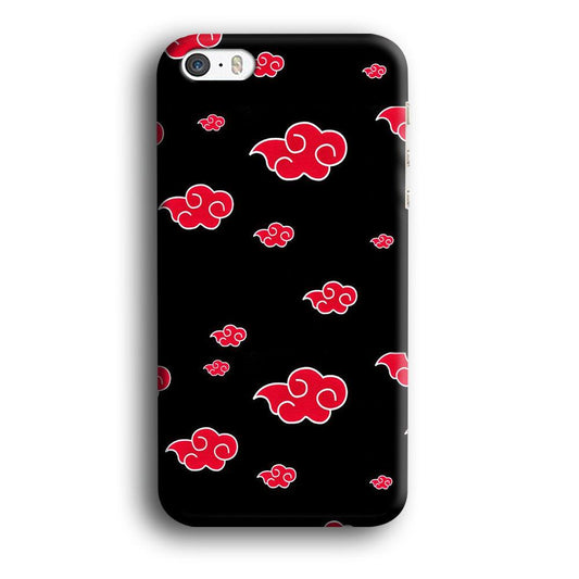 Naruto - Akatsuki Symbol iPhone 5 | 5s Case-Plastic / Full Wrap (3D Case)-Xtracase