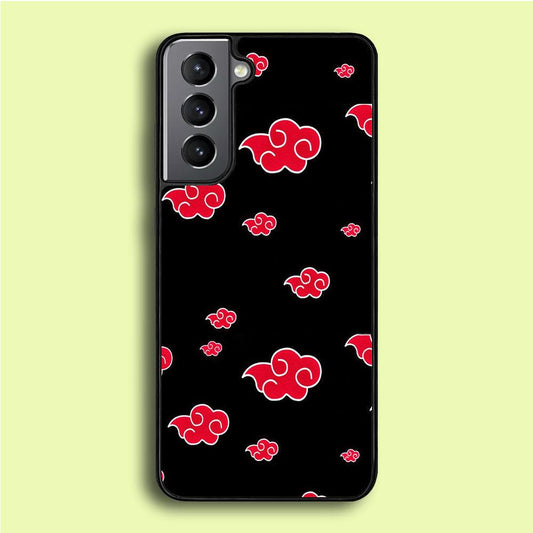 Naruto - Akatsuki Symbol Samsung Galaxy S21 Plus Case-Plastic / Full Wrap (3D Case)-Xtracase