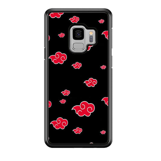 Naruto - Akatsuki Symbol Samsung Galaxy S9 Case-Plastic / Full Wrap (3D Case)-Xtracase