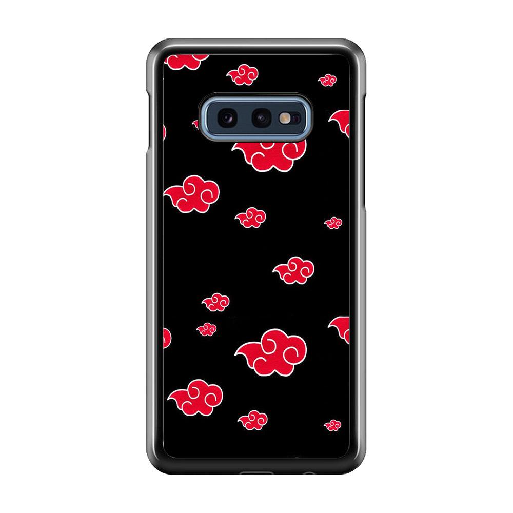 Naruto - Akatsuki Symbol Samsung Galaxy S10E Case-Plastic / Full Wrap (3D Case)-Xtracase