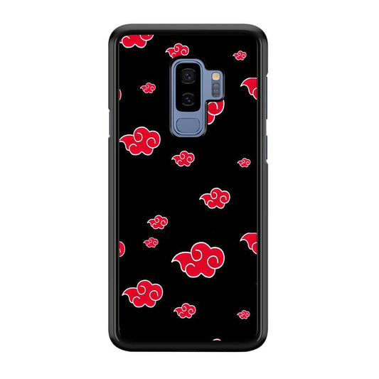 Naruto - Akatsuki Symbol Samsung Galaxy S9 Plus Case-Plastic / Full Wrap (3D Case)-Xtracase