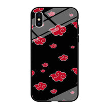 Load image into Gallery viewer, Naruto - Akatsuki Symbol iPhone Xs Case