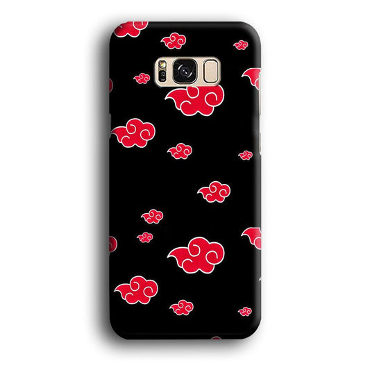 Naruto - Akatsuki Symbol Samsung Galaxy S8 Plus Case-Plastic / Full Wrap (3D Case)-Xtracase