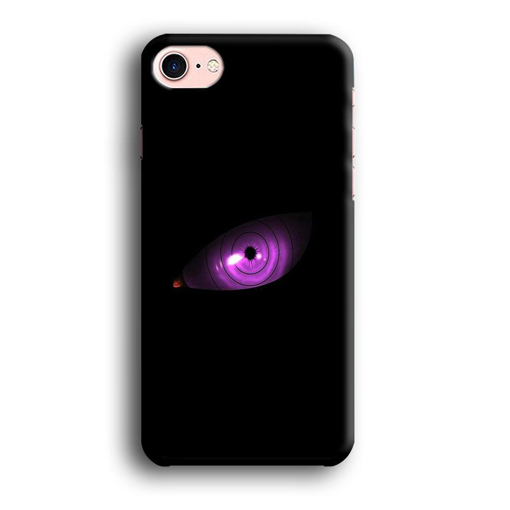 Naruto - Eye Rinnegan iPhone 8 Case-Plastic / Full Wrap (3D Case)-Xtracase
