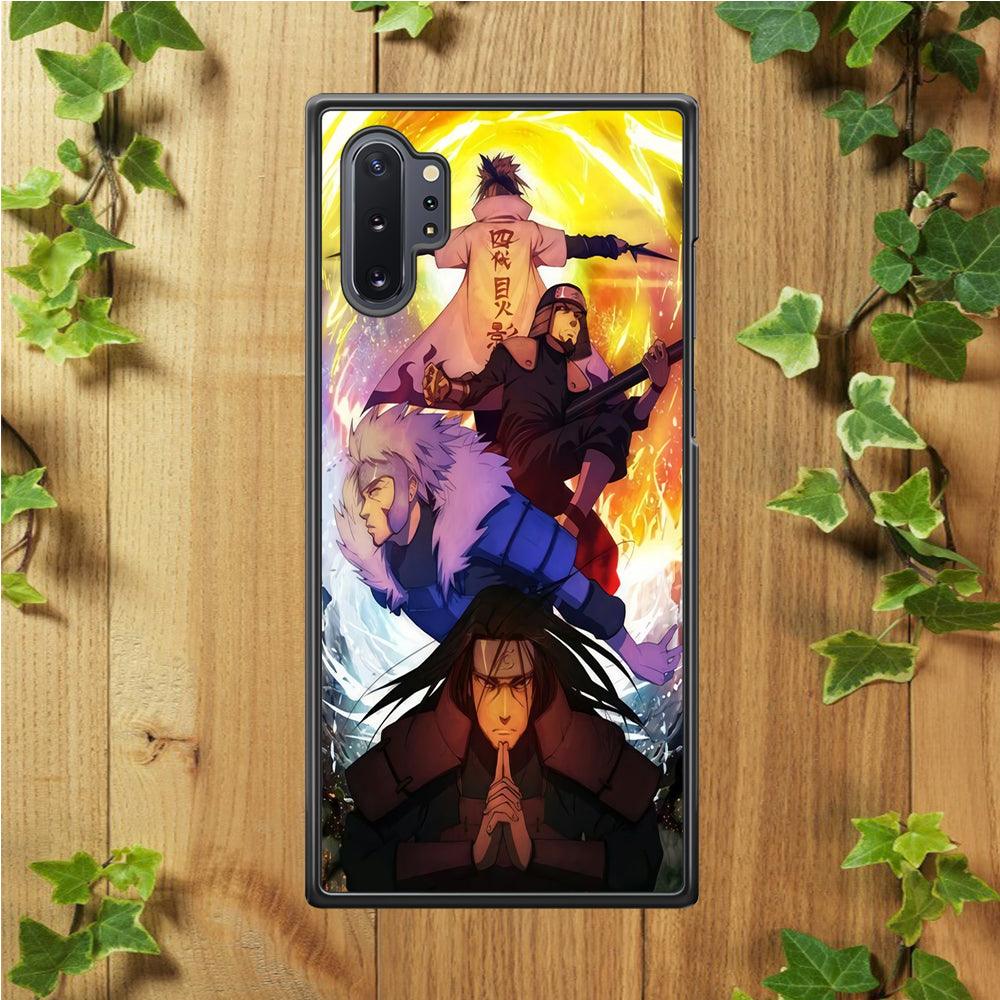 Naruto - Hokage Samsung Galaxy Note 10 Plus Case-Plastic / Full Wrap (3D Case)-Xtracase