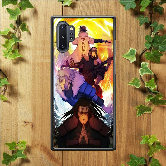 Naruto - Hokage Samsung Galaxy Note 10 Plus Case-Plastic / Full Wrap (3D Case)-Xtracase
