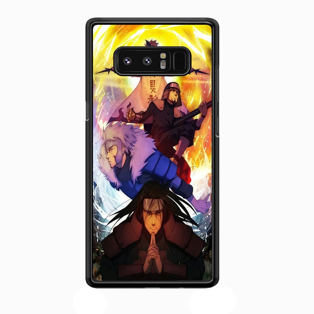 Naruto - Hokage Samsung Galaxy Note 8 Case-Plastic / Full Wrap (3D Case)-Xtracase