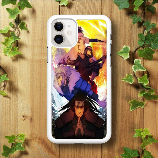 Naruto - Hokage iPhone 11 Case-Rubber / White (2D Case)-Xtracase