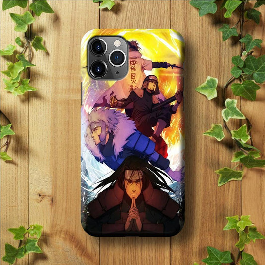 Naruto - Hokage iPhone 11 Pro Max Case-Plastic / Full Wrap (3D Case)-Xtracase