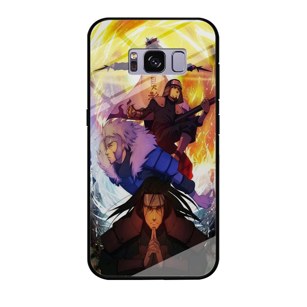 Naruto - Hokage Samsung Galaxy S8 Case-Tempered Glass Case-Xtracase