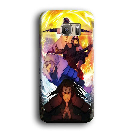 Naruto - Hokage Samsung Galaxy S7 Edge Case-Plastic / Full Wrap (3D Case)-Xtracase
