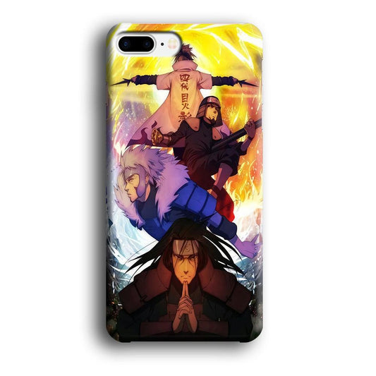Naruto - Hokage iPhone 7 Plus Case-Plastic / Full Wrap (3D Case)-Xtracase
