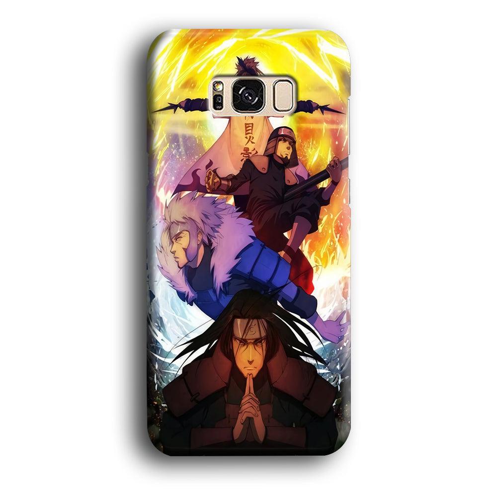 Naruto - Hokage Samsung Galaxy S8 Plus Case-Plastic / Full Wrap (3D Case)-Xtracase