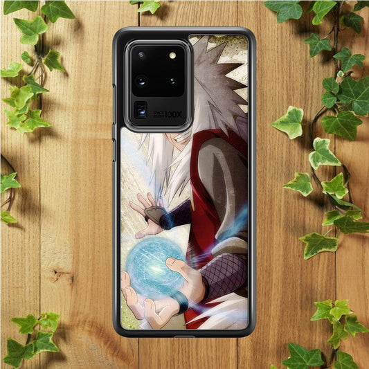 Naruto - Jiraiya Samsung Galaxy S20 Ultra Case-Rubber / White (2D Case)-Xtracase