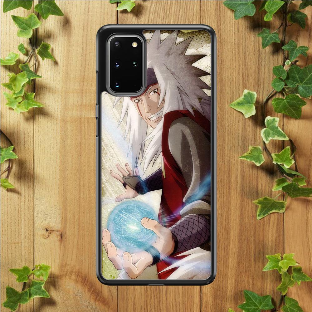 Naruto - Jiraiya Samsung Galaxy S20 Plus Case-Rubber / White (2D Case)-Xtracase