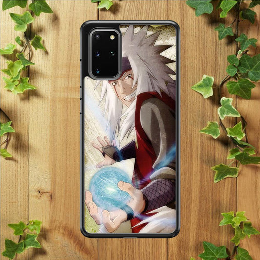 Naruto - Jiraiya Samsung Galaxy S20 Plus Case-Rubber / White (2D Case)-Xtracase