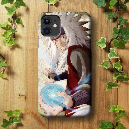 Naruto - Jiraiya iPhone 11 Case-Plastic / Full Wrap (3D Case)-Xtracase