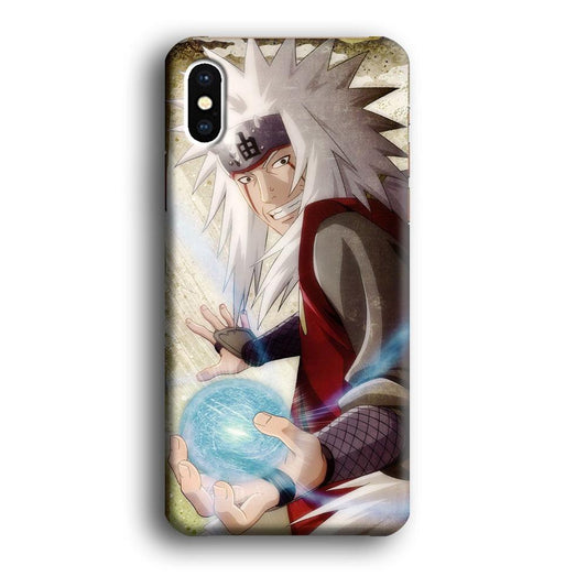 Naruto - Jiraiya iPhone X Case-Plastic / Full Wrap (3D Case)-Xtracase