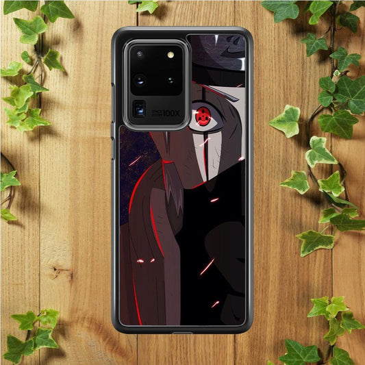 Naruto - Kakashi Hatake 001 Samsung Galaxy S20 Ultra Case-Rubber / White (2D Case)-Xtracase