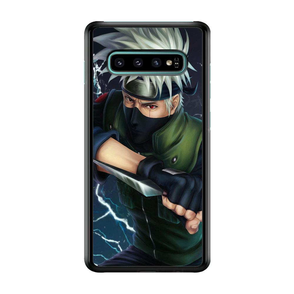 Naruto - Kakashi Hatake Samsung Galaxy S10 Case-Plastic / Full Wrap (3D Case)-Xtracase