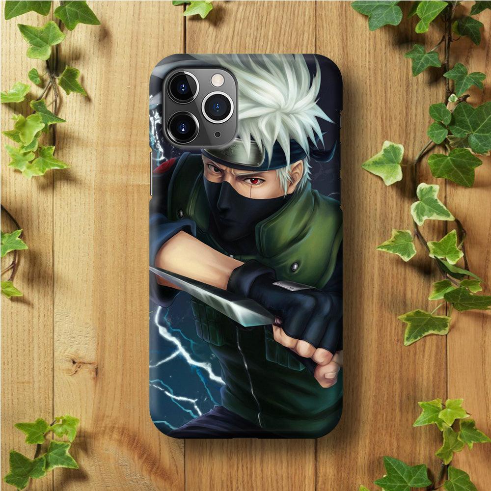 Naruto - Kakashi iPhone 11 Pro Case-Plastic / Full Wrap (3D Case)-Xtracase