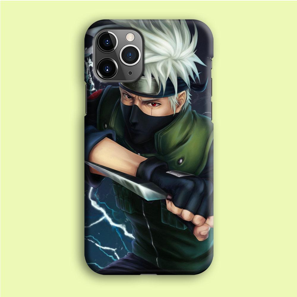 Naruto - Kakashi Hatake iPhone 12 Pro Case-Plastic / Full Wrap (3D Case)-Xtracase