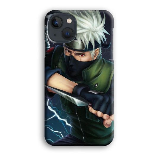 Naruto - Kakashi Hatake iPhone 13 Mini Case-Plastic / Full Wrap (3D Case)-Xtracase