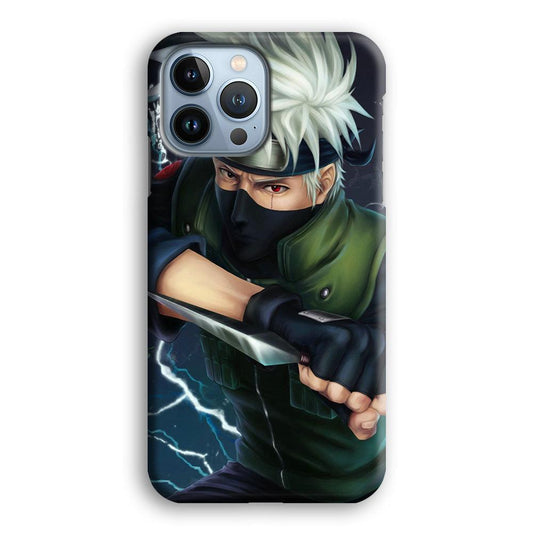 Naruto - Kakashi Hatake iPhone 13 Pro Case-Plastic / Full Wrap (3D Case)-Xtracase
