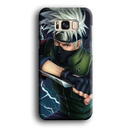 Naruto - Kakashi Hatake Samsung Galaxy S8 Case-Plastic / Full Wrap (3D Case)-Xtracase