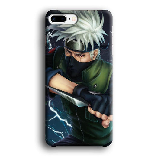 Naruto - Kakashi Hatake iPhone 8 Plus Case-Plastic / Full Wrap (3D Case)-Xtracase