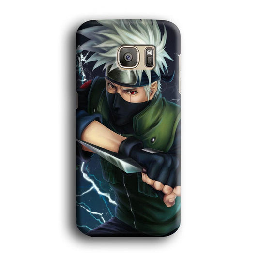 Naruto - Kakashi Hatake Samsung Galaxy S7 Case-Plastic / Full Wrap (3D Case)-Xtracase