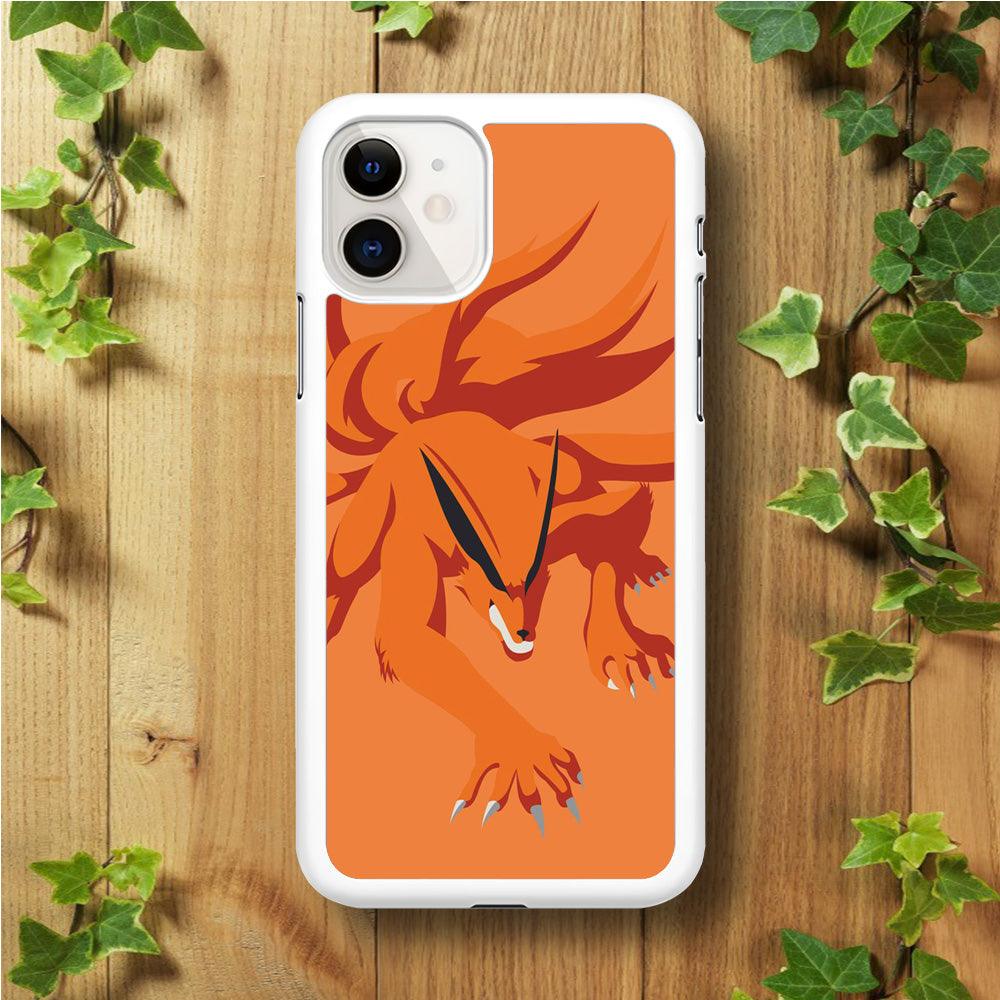 Naruto - Kurama 002 iPhone 11 Case-Plastic / Full Wrap (3D Case)-Xtracase
