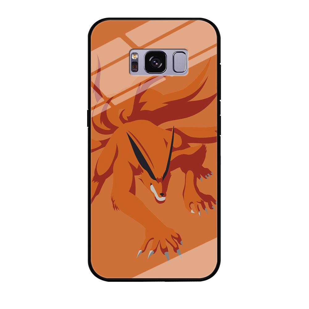 Naruto - Kurama 002 Samsung Galaxy S8 Case-Tempered Glass Case-Xtracase
