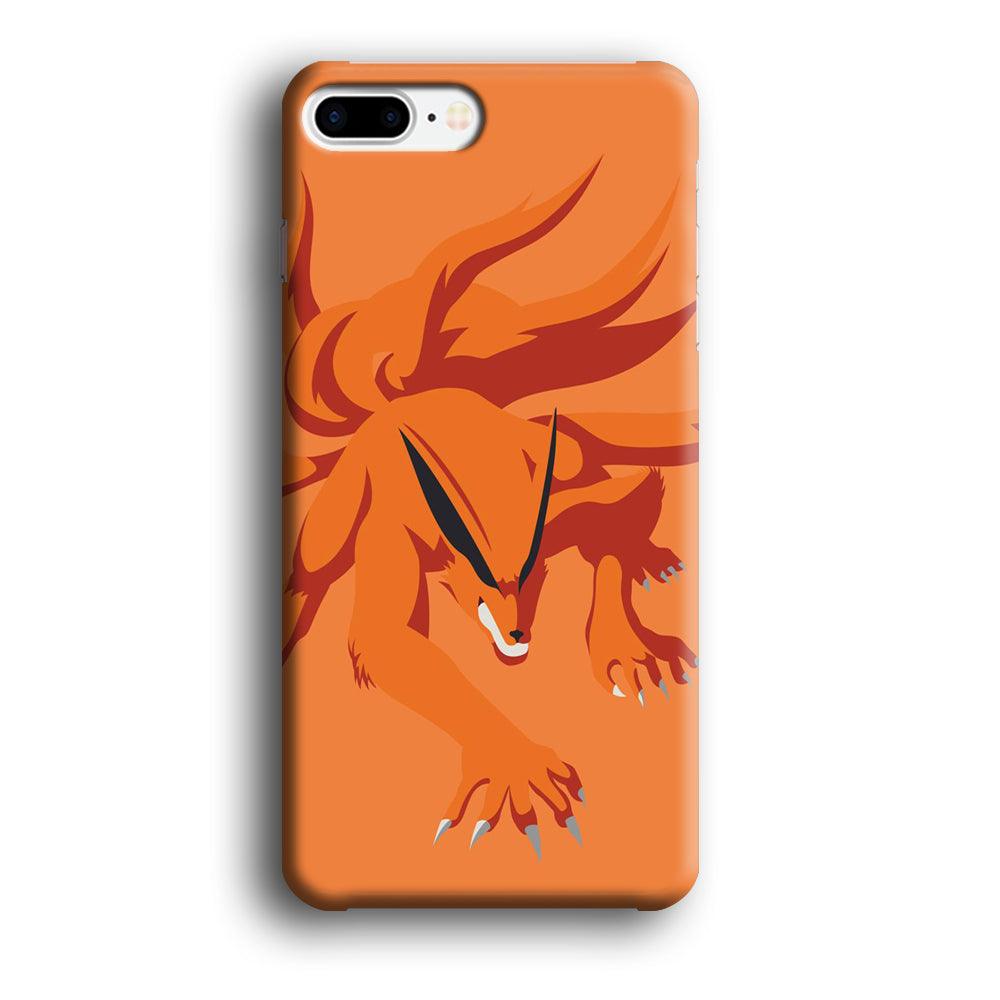 Naruto - Kurama 002 iPhone 7 Plus Case-Plastic / Full Wrap (3D Case)-Xtracase