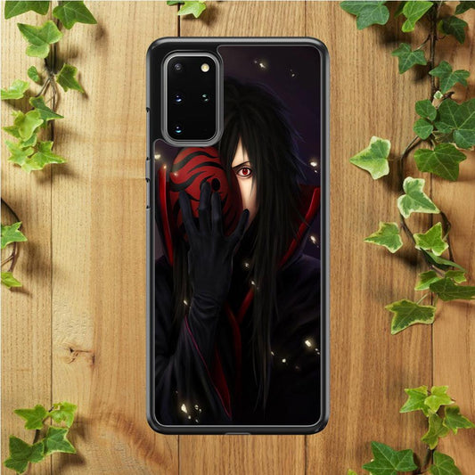 Naruto - Madara Samsung Galaxy S20 Plus Case-Rubber / White (2D Case)-Xtracase