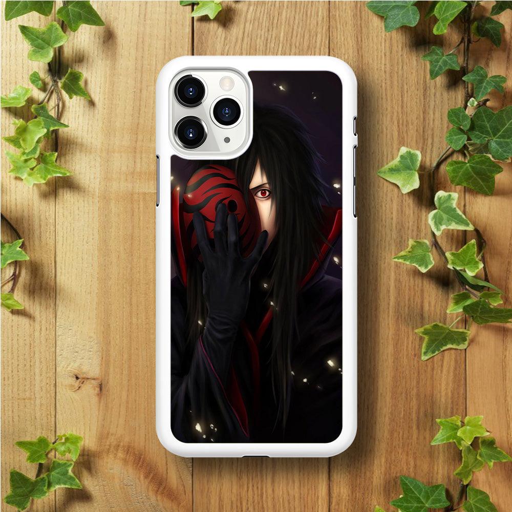 Naruto - Madara iPhone 11 Pro Max Case-Rubber / White (2D Case)-Xtracase