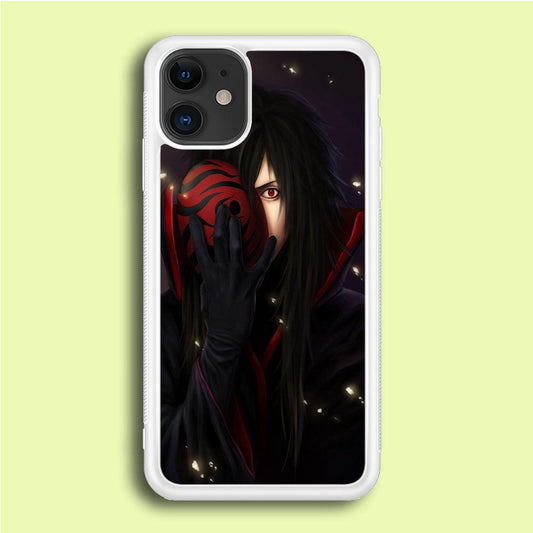 Naruto - Madara iPhone 12 Mini Case-Rubber / White (2D Case)-Xtracase