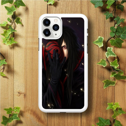 Naruto - Madara iPhone 11 Pro Case-Rubber / White (2D Case)-Xtracase