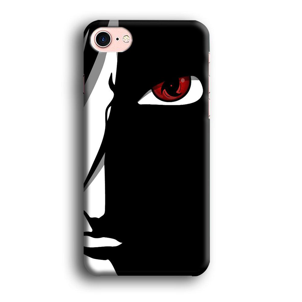 Naruto - Mangekyou Sharingan iPhone 8 Case-Plastic / Full Wrap (3D Case)-Xtracase