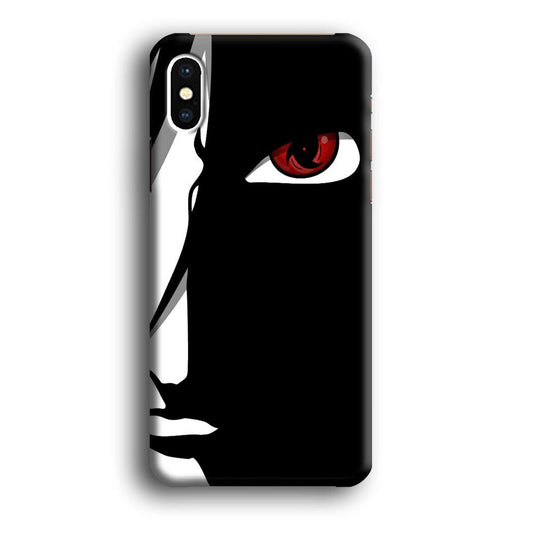 Naruto - Mangekyou Sharingan iPhone Xs Case-Plastic / Full Wrap (3D Case)-Xtracase